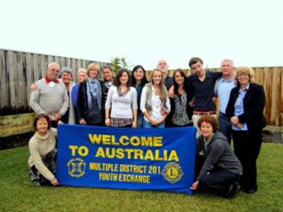 youth exchange group image